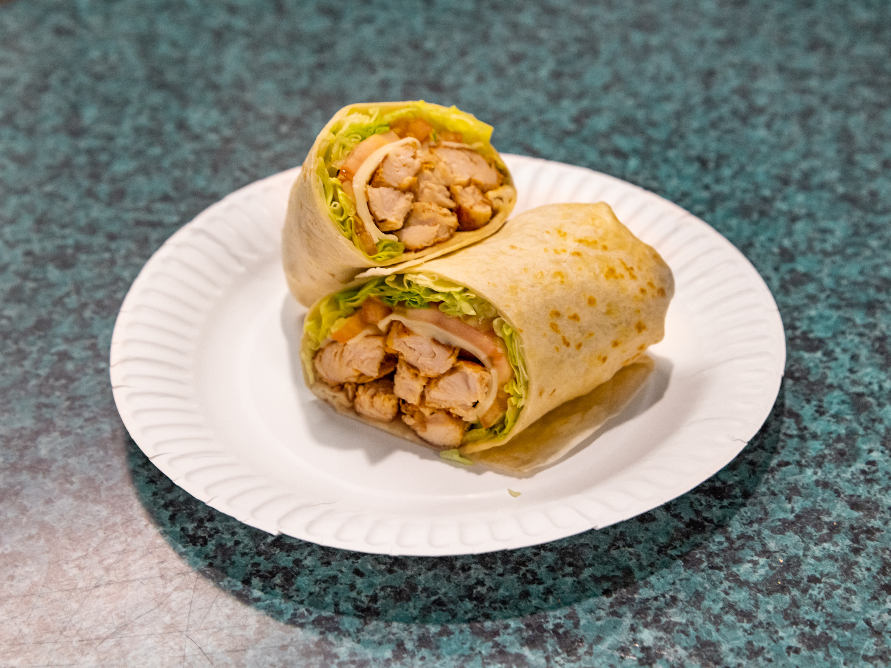 Order Grilled Chicken Wrap food online from Holyoke Pizza store, Holyoke on bringmethat.com