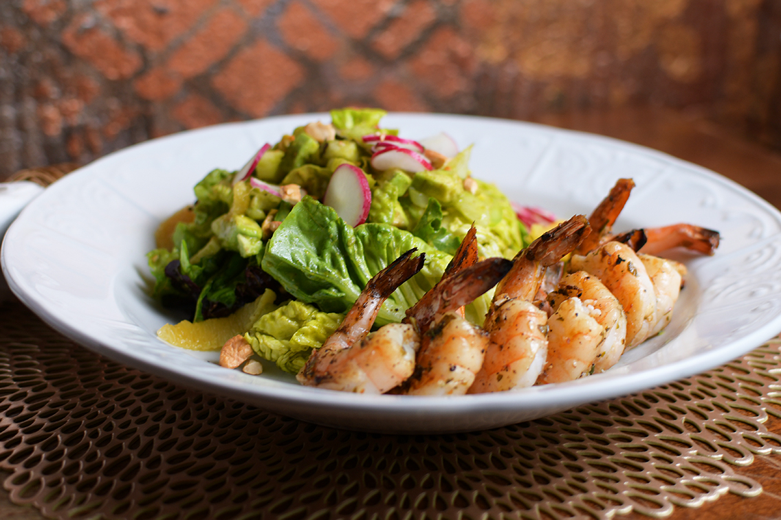 Order Grilled Shrimp Salad food online from Sausal store, El Segundo on bringmethat.com