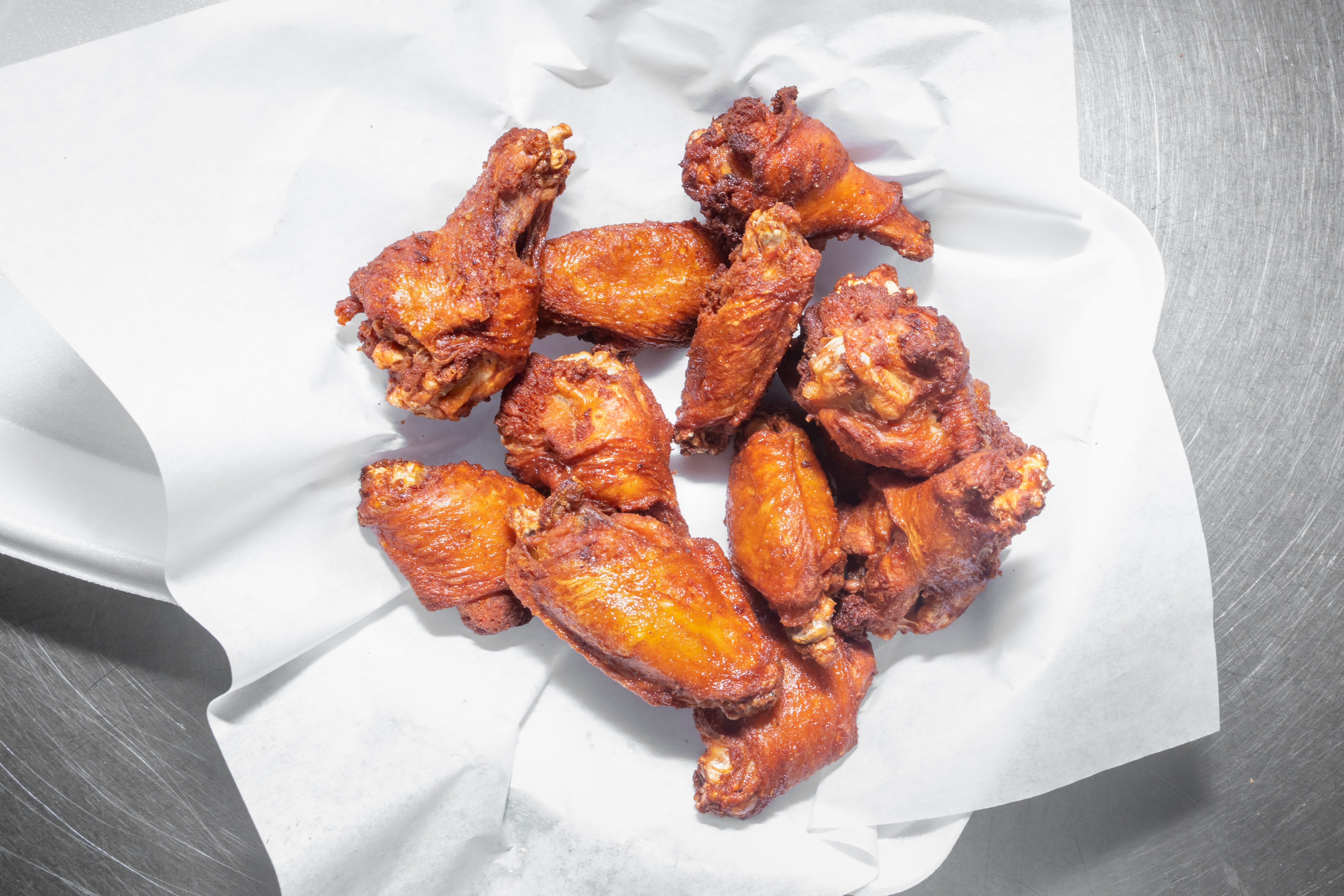 Order Buffalo Wings - 6 Pieces food online from Pizza Parlor store, Pearland on bringmethat.com