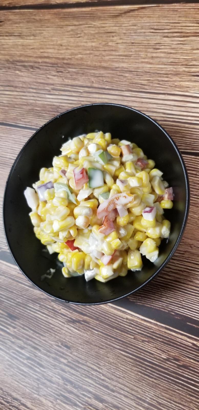 Order S2. Corn Salad food online from Boom Boom Chicken At Main Street store, Fort Lee on bringmethat.com