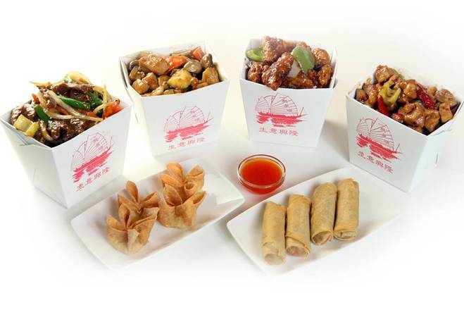 Order Family Pack for Four food online from The Wok Experience store, Huntington Beach on bringmethat.com