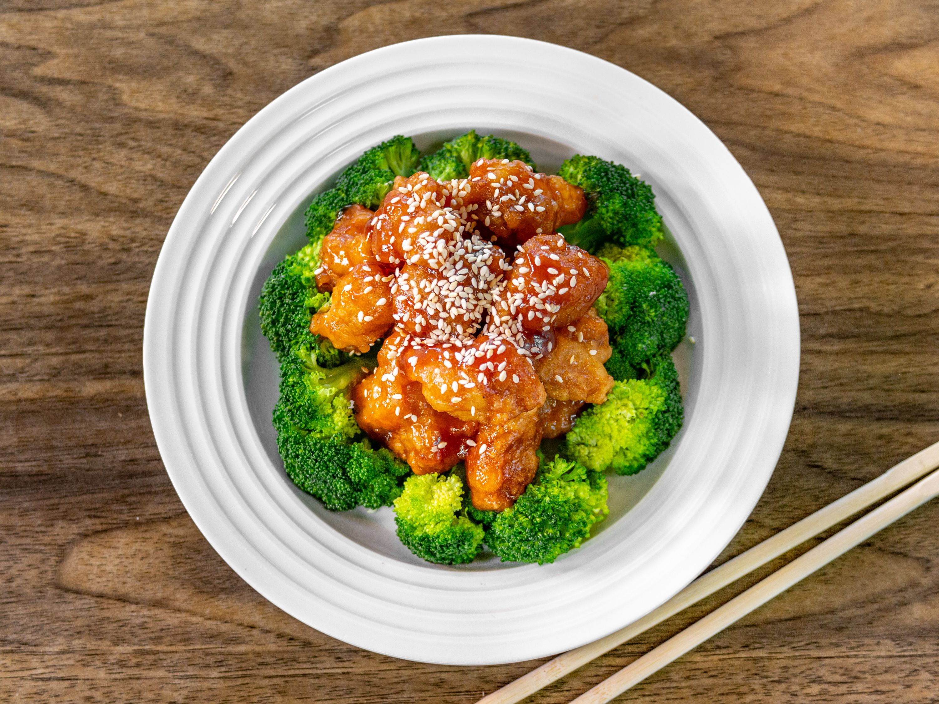Order Sesame Chicken food online from Jing Jing Asian Restaurant store, Newport News on bringmethat.com