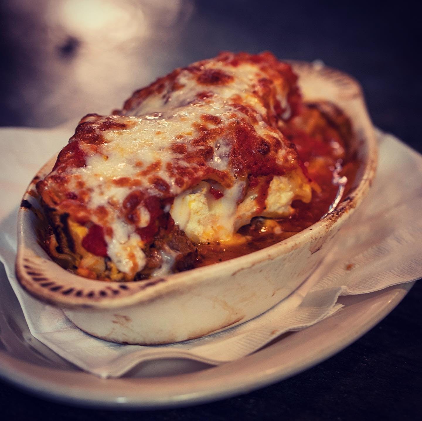 Order Lasagna Lunch - Lunch food online from Pizza Works store, Old Saybrook on bringmethat.com