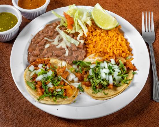 Order Taco Plate food online from Mi Casa Authentica Mexican Food store, Orange on bringmethat.com