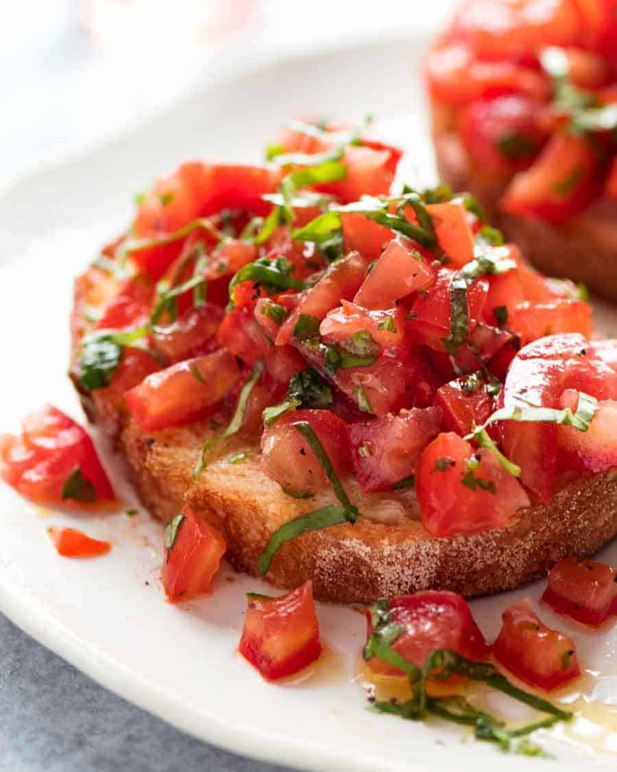 Order Bruschetta - Appetizer food online from Mimo's New York Style Pizzeria store, New Albany on bringmethat.com