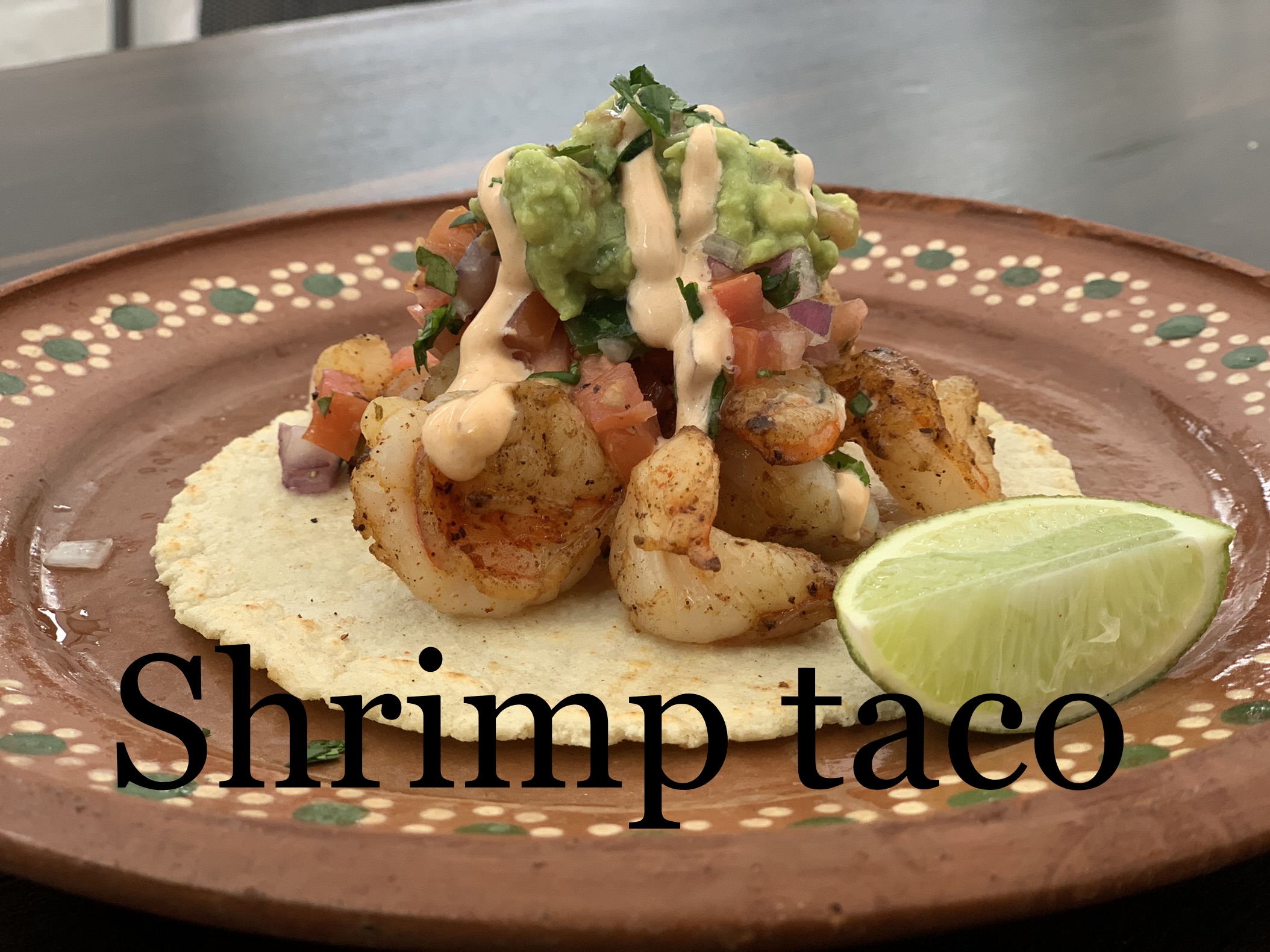 Order Tacos de Shrimp food online from Chuy's Fiestas Restaurant store, San Francisco on bringmethat.com