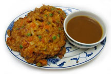 Order Mushroom Egg Foo Yong food online from Lucky Dragon Restaurant store, Lynn on bringmethat.com