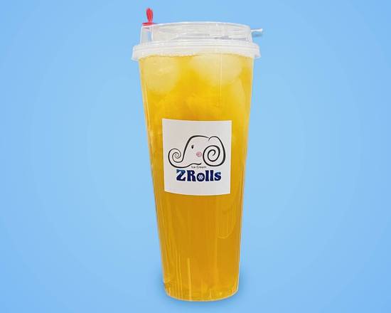 Order Signature Pineapple Tea food online from Zrolls Ice Cream store, Summit on bringmethat.com