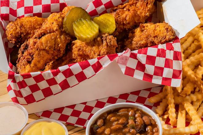 Order Tenders Box food online from Howlin’ Willy’s Hot Chicken store, Atlanta on bringmethat.com