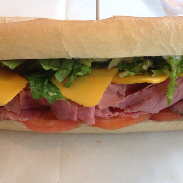 Order Roast Beef Sandwich food online from My ny bakery cafe store, New York on bringmethat.com