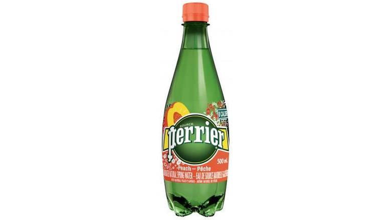 Order Perrier Sparkling Mineral Water, Peach food online from Exxon Constant Friendship store, Abingdon on bringmethat.com