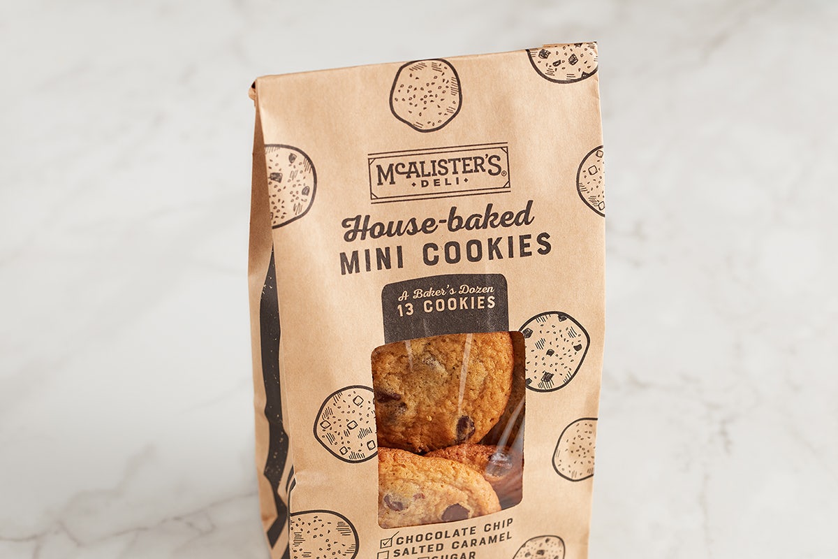 Order Mini Cookie Bag food online from Mcalister's Deli store, Longview on bringmethat.com