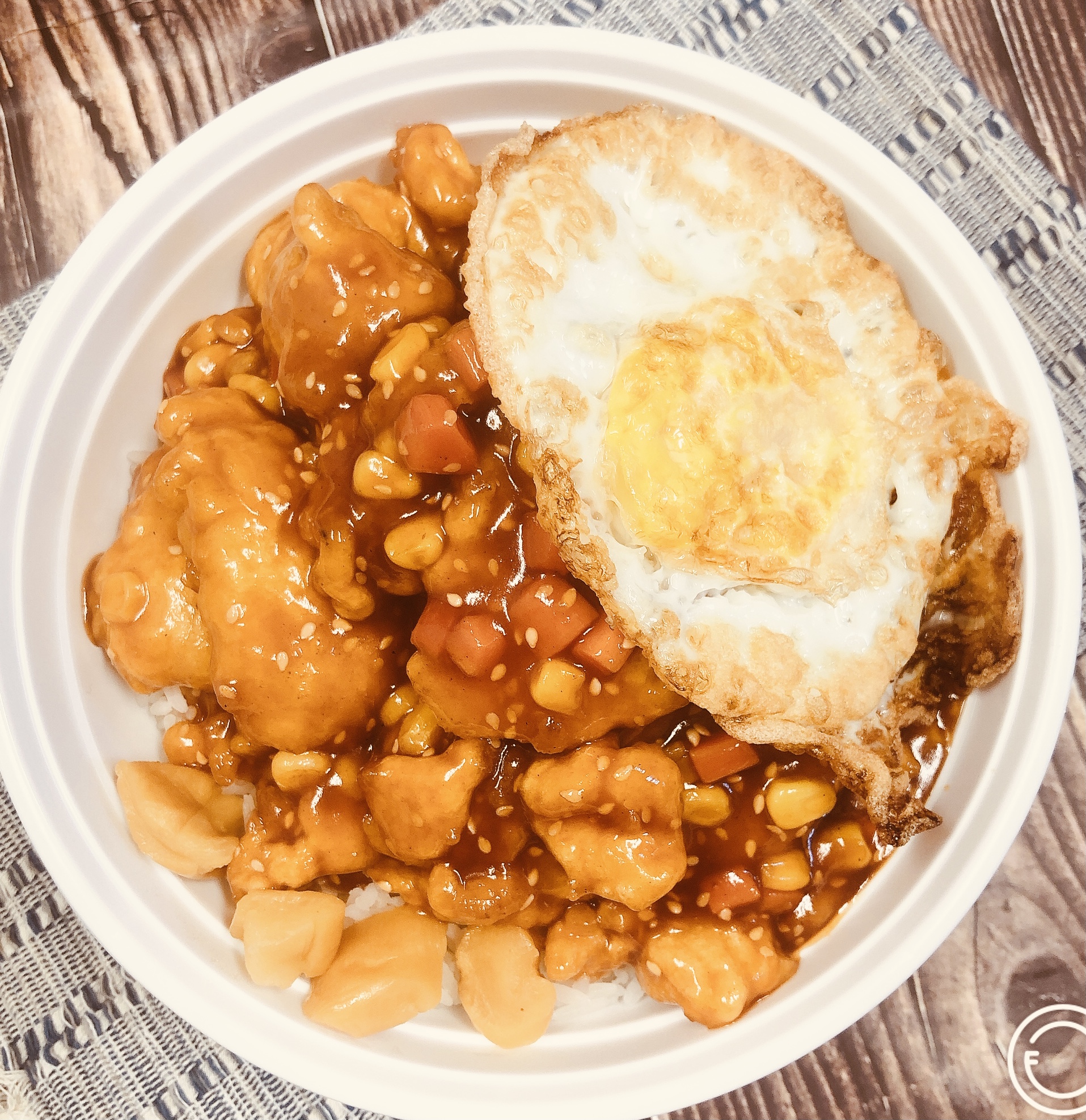 Order Sweet & Sour Fish Fillet Rice Bowl food online from Tasty Dish Chinese Street Food store, Hellertown on bringmethat.com