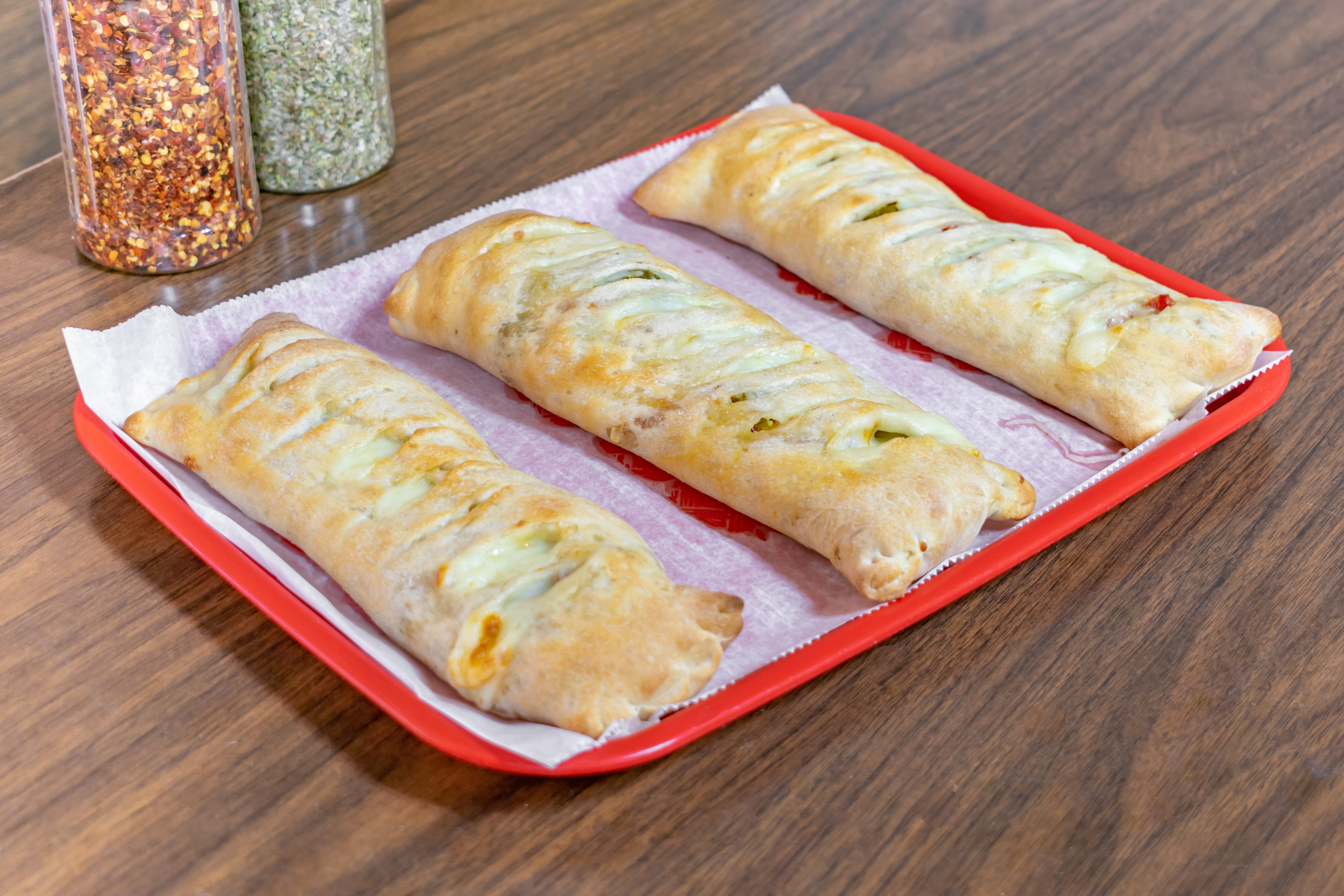 Order Sausage, Peppers & Cheese Roll - Small food online from Big Joe Pizzeria store, Irvington on bringmethat.com