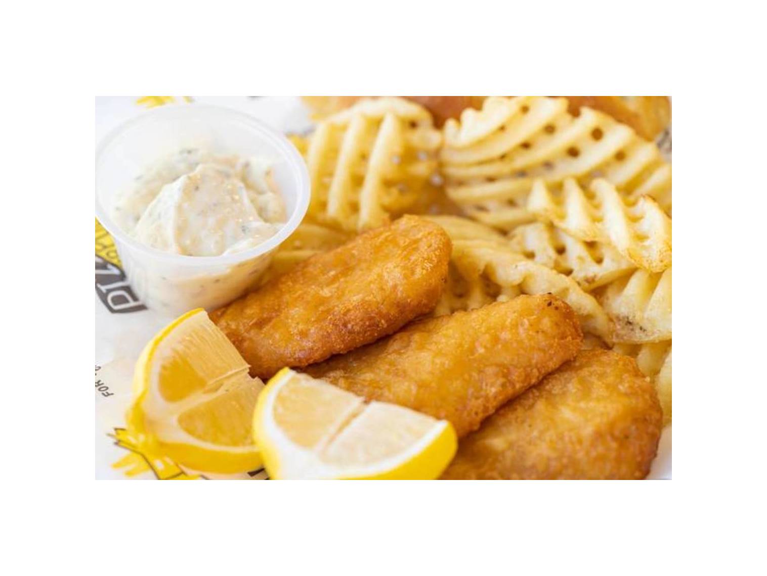 Order Fish and Chips food online from Slice Factory store, Chicago on bringmethat.com