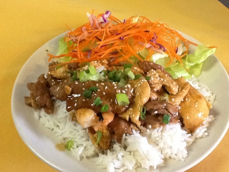 Order Teriyaki Platter food online from Angel Thai Cuisine store, Glendale on bringmethat.com