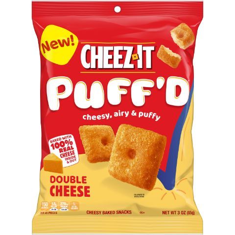 Order Cheez-It Puff'd Double Cheese 3oz food online from 7-Eleven store, Denver on bringmethat.com