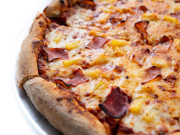 Order The Hawaiian Pizza - Personal 10'' food online from Chicho's Pizza store, Chesapeake on bringmethat.com