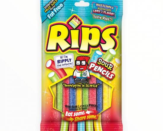 Order Rips Sour Pencils Licorice Candy 2.8oz  food online from Starway Liquor store, Bell Gardens on bringmethat.com