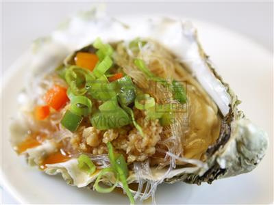 Order 1 Steamed Live Oyster with Garlic food online from MingHin Cuisine - Rolling Meadows store, Rolling Meadows on bringmethat.com