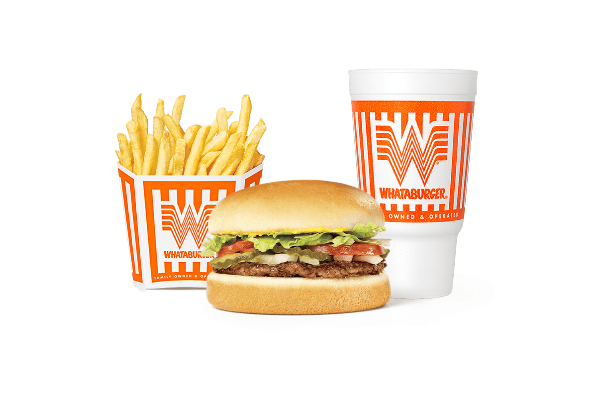 Order #7 Whataburger Jr.® Whatameal® food online from Whataburger store, Robstown on bringmethat.com