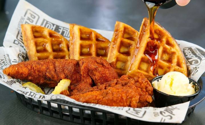 Order Chicken & Waffle food online from Urban Bird Hot Chicken store, Houston on bringmethat.com