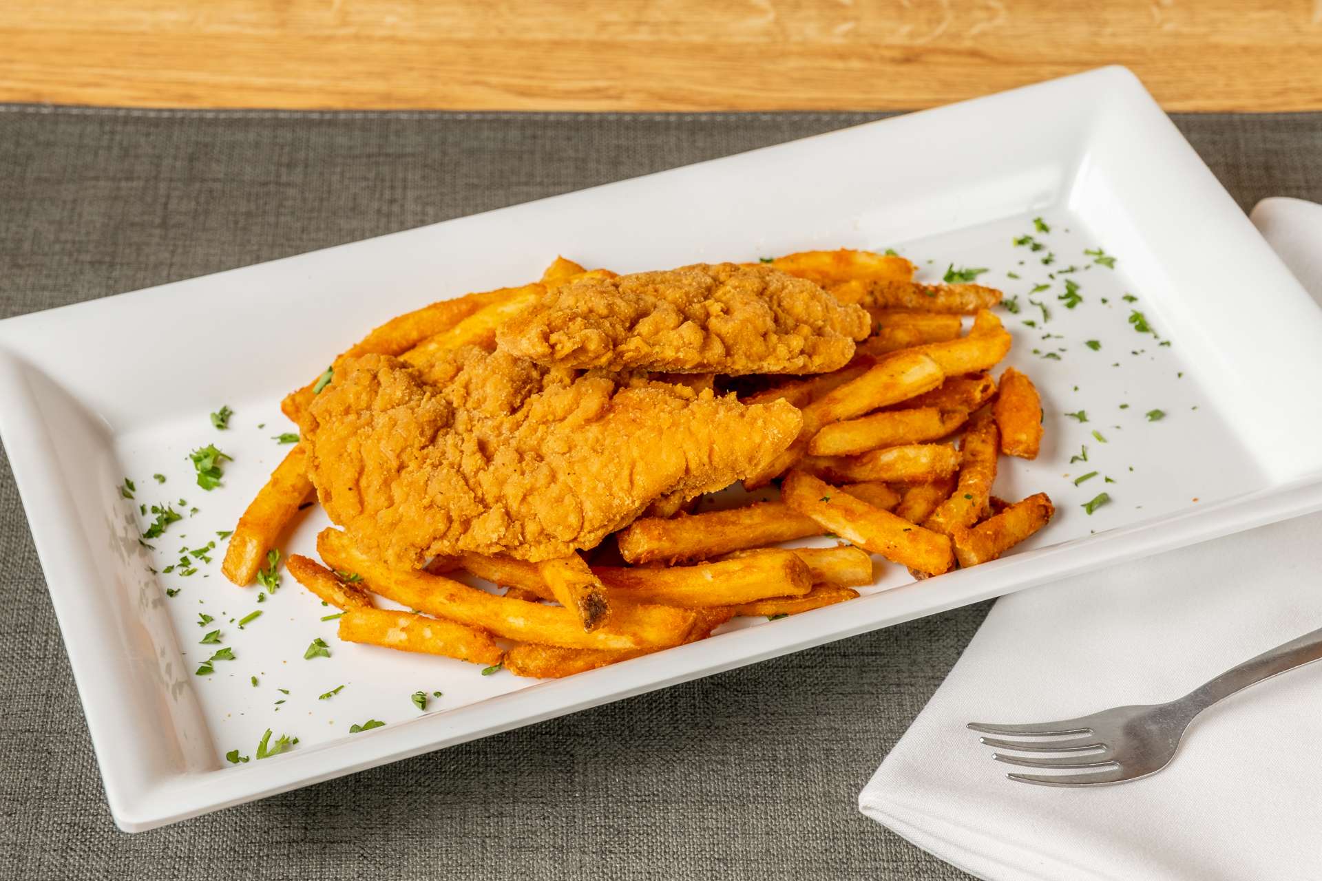 Order Chicken Tenders and Fries food online from Sal's Place store, Highland on bringmethat.com