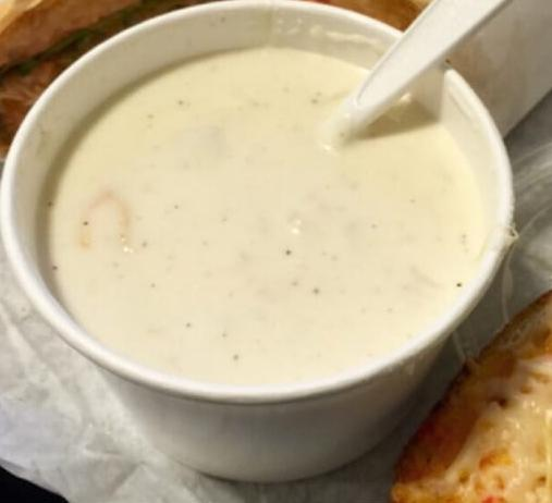 Order New England Clam Chowder food online from Lou's Cafe store, San Francisco on bringmethat.com