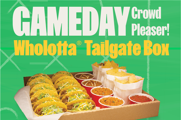 Order Wholotta Tailgate Box food online from Taco Bueno store, Grand Prarie on bringmethat.com