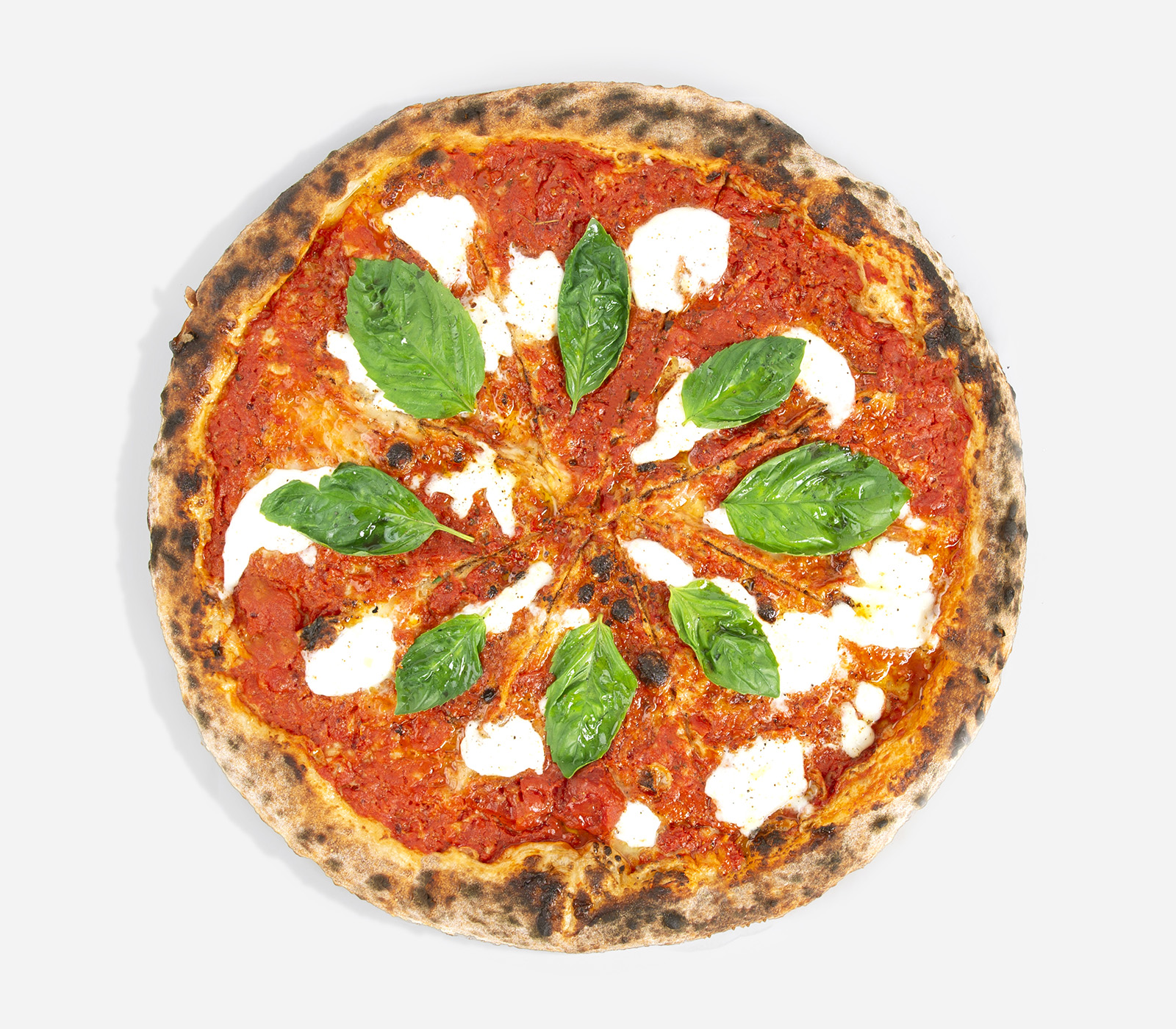 Order Margherita Pizza food online from Bruno's Pizza - Mishawaka Ave. store, South Bend on bringmethat.com
