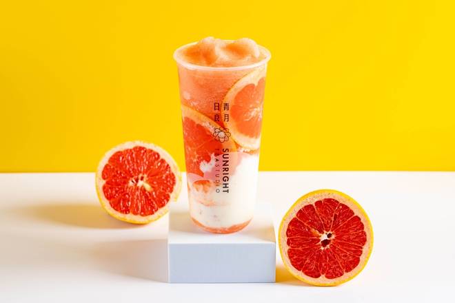 Order Grapefruit Frostie food online from Sunright Tea Studio store, City of Industry on bringmethat.com