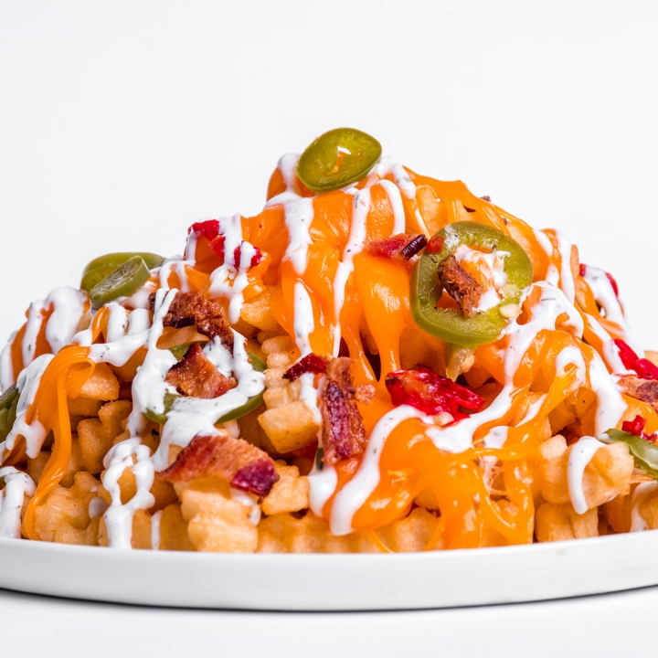 Order Loaded Cheese Fries food online from Sweet Chick store, New York on bringmethat.com