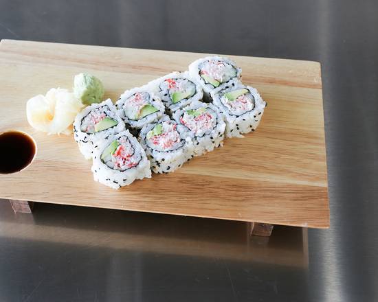 Order California Roll (8 pcs) food online from Quickway Japanese Hibachi store, Fredericksburg on bringmethat.com