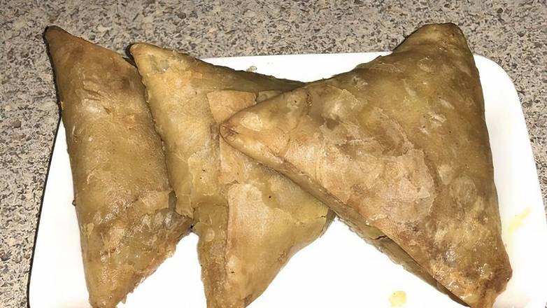 Order Meat Samosa (2 Pieces) food online from Little Nepal - North store, Colorado Springs on bringmethat.com