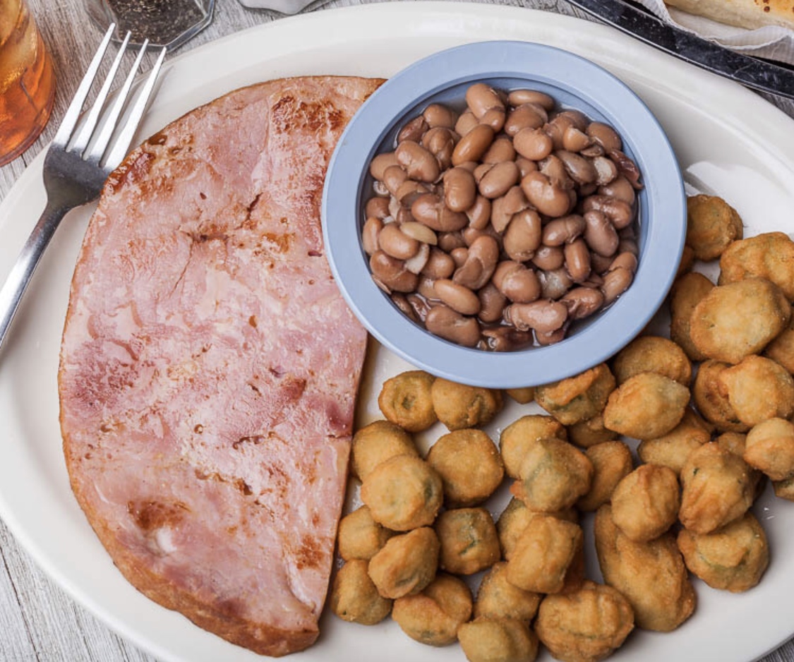Order Baked Ham Plate food online from Fernando's store, Chattanooga on bringmethat.com