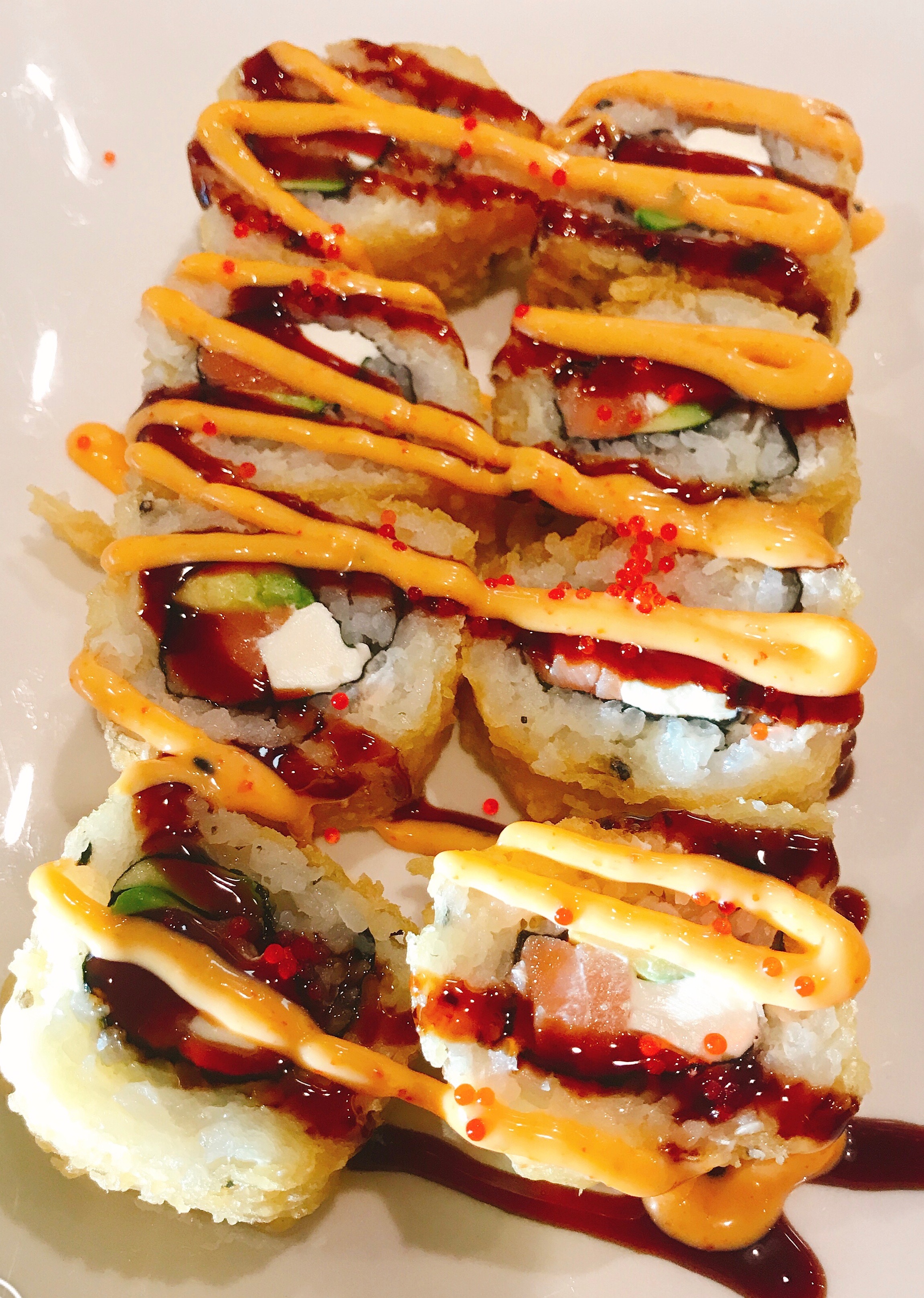 Order S2. Vegas Roll food online from Kim Korean House & Sushi Bar store, Clearfield on bringmethat.com