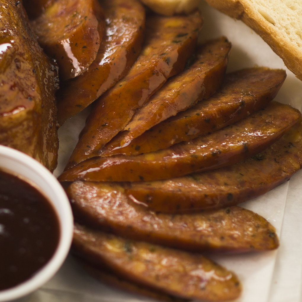 Order Jalapeno and Cheese Smoked Sausage food online from Bar-B-Cutie Smokehouse store, Pharr on bringmethat.com