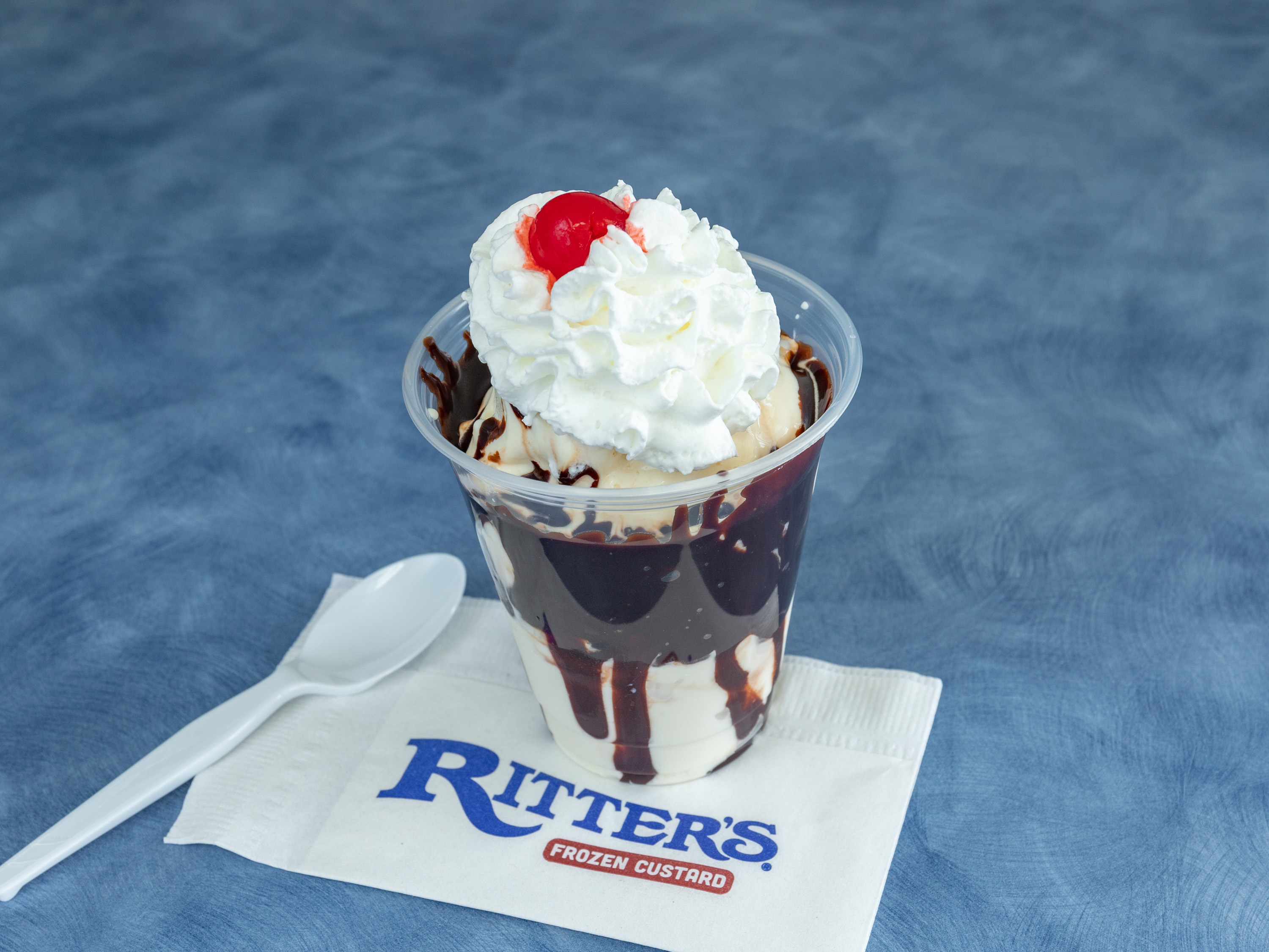 Order Brownie Signature Sundae food online from Ritter Frozen Custard store, Portage on bringmethat.com