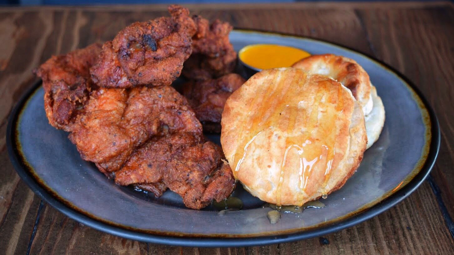 Order Fried Chicken and Biscuits food online from The Brixton store, Santa Monica on bringmethat.com