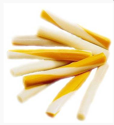 Order Mozzarella  Cheddar String Cheese .yellow & white  in one food online from Windy City Liquor Market store, El Cajon on bringmethat.com