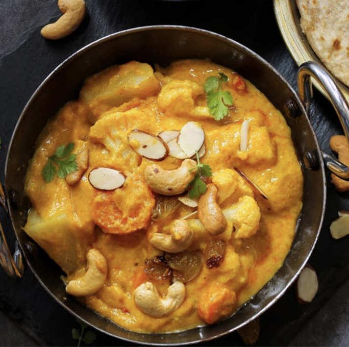 Order Navratan Korma food online from Southern Spice Indian Restaurant store, Lawndale on bringmethat.com