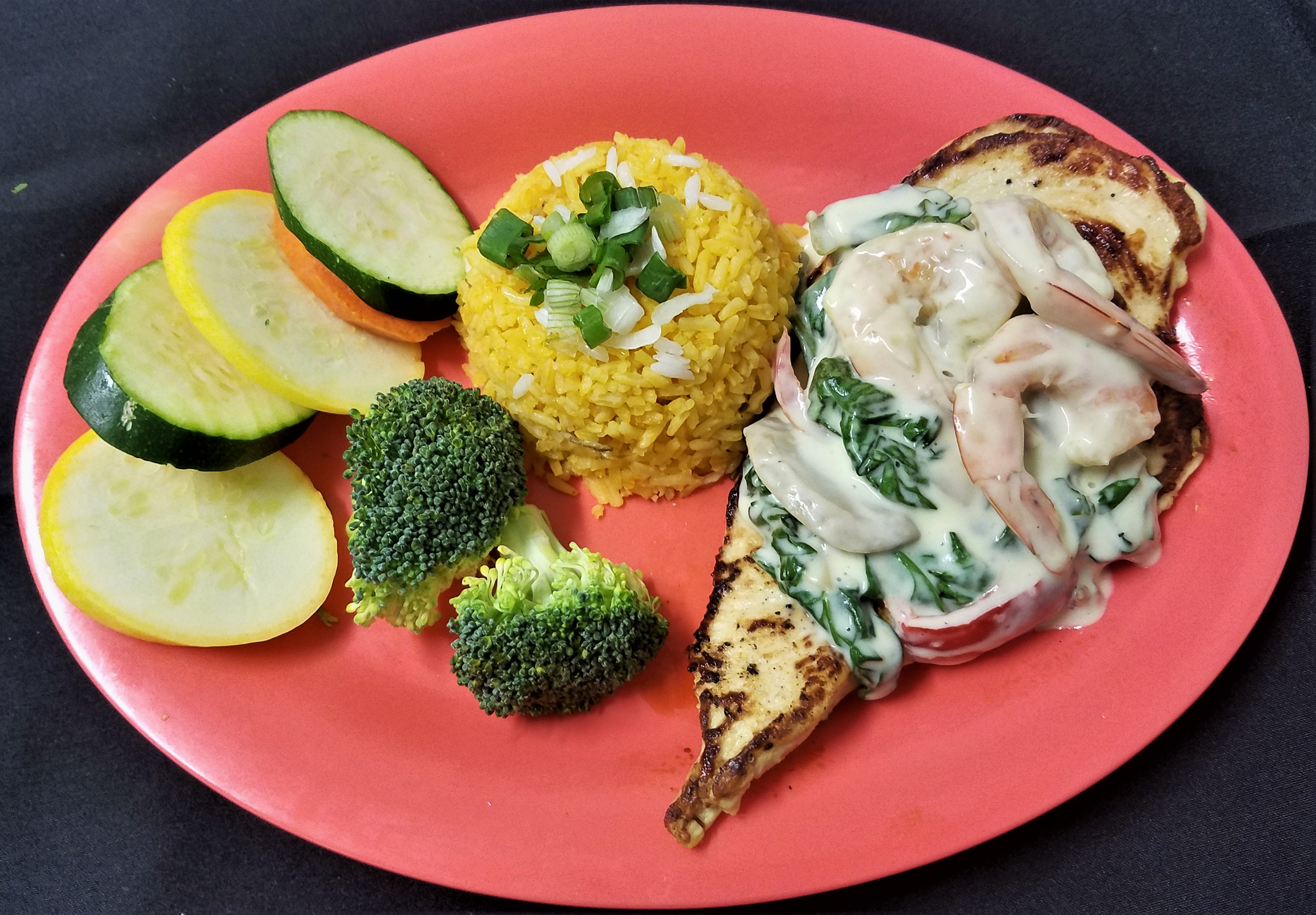 Order Pollo Veracruzano food online from Usa Seafood Grill And Bar #2 store, Houston on bringmethat.com