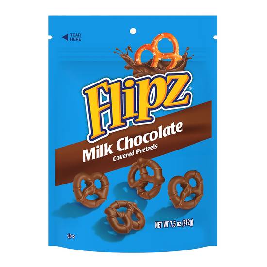 Order Flipz Chocolate Covered Pretzels 7.5 OZ, Milk Chocolate food online from Cvs store, PARKERSBURG on bringmethat.com
