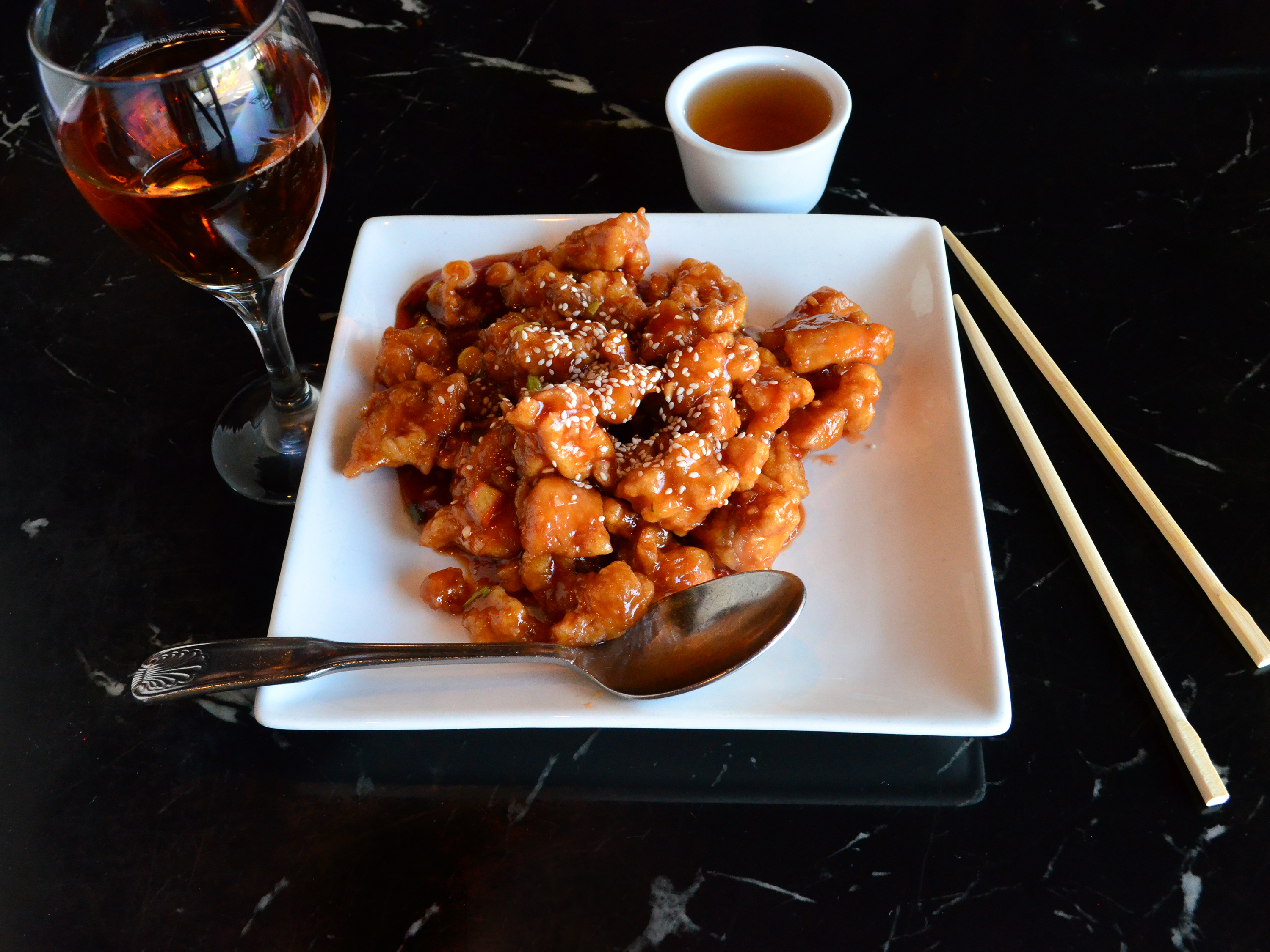 Order  Sesame Chicken food online from Jing Jing Chinese Cuisine store, Rocklin on bringmethat.com
