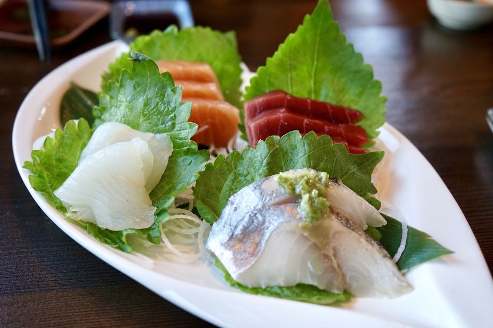 Order Sashimi Special (Small) food online from Naked Fish Japanese Restaurant store, Chino Hills on bringmethat.com