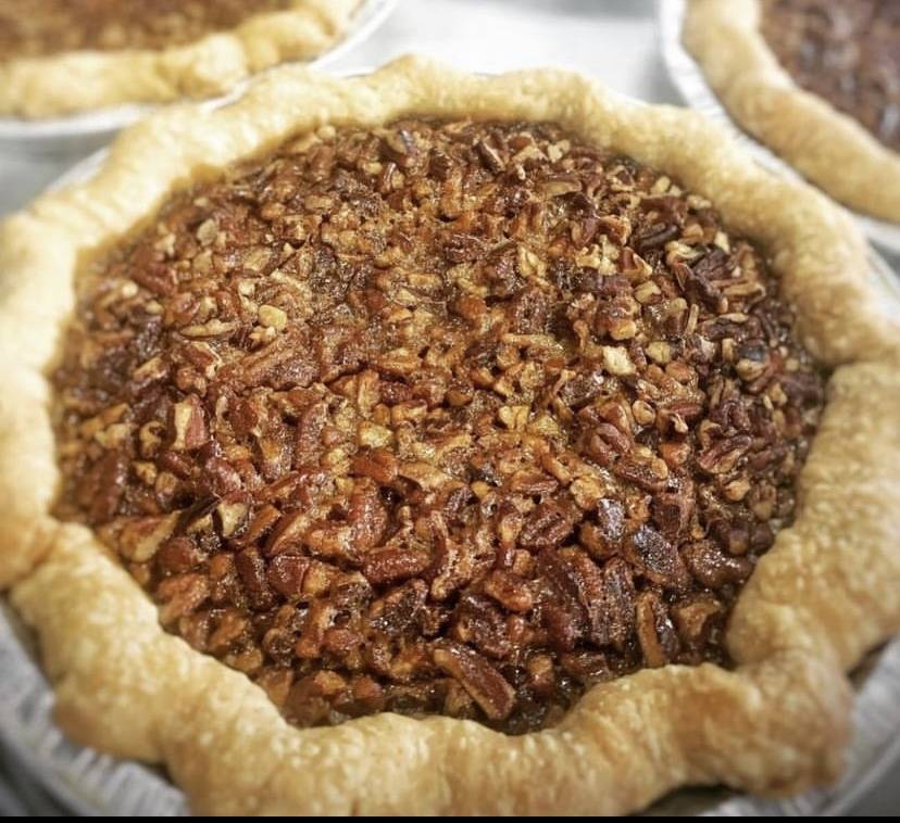 Order Pecan Whole Pie food online from The Pie Bar store, Long Beach on bringmethat.com