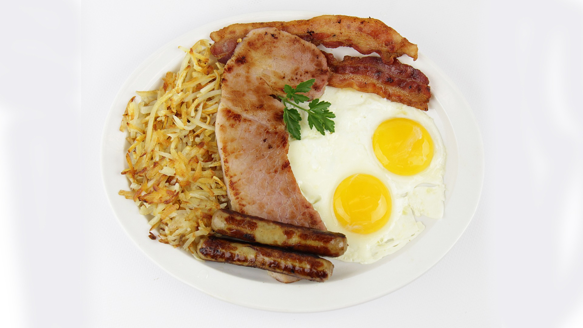 Order The Egg Sampler food online from Matty's Grill & Pancake House store, Shorewood on bringmethat.com