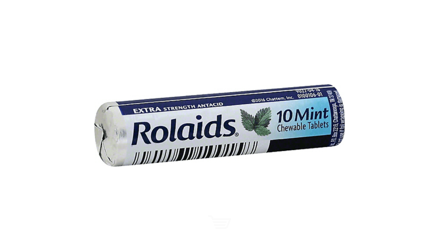 Order Rolaids Extra Strength Antacid Tablets, Mint 10ct food online from Rancho Liquor store, Thousand Oaks on bringmethat.com
