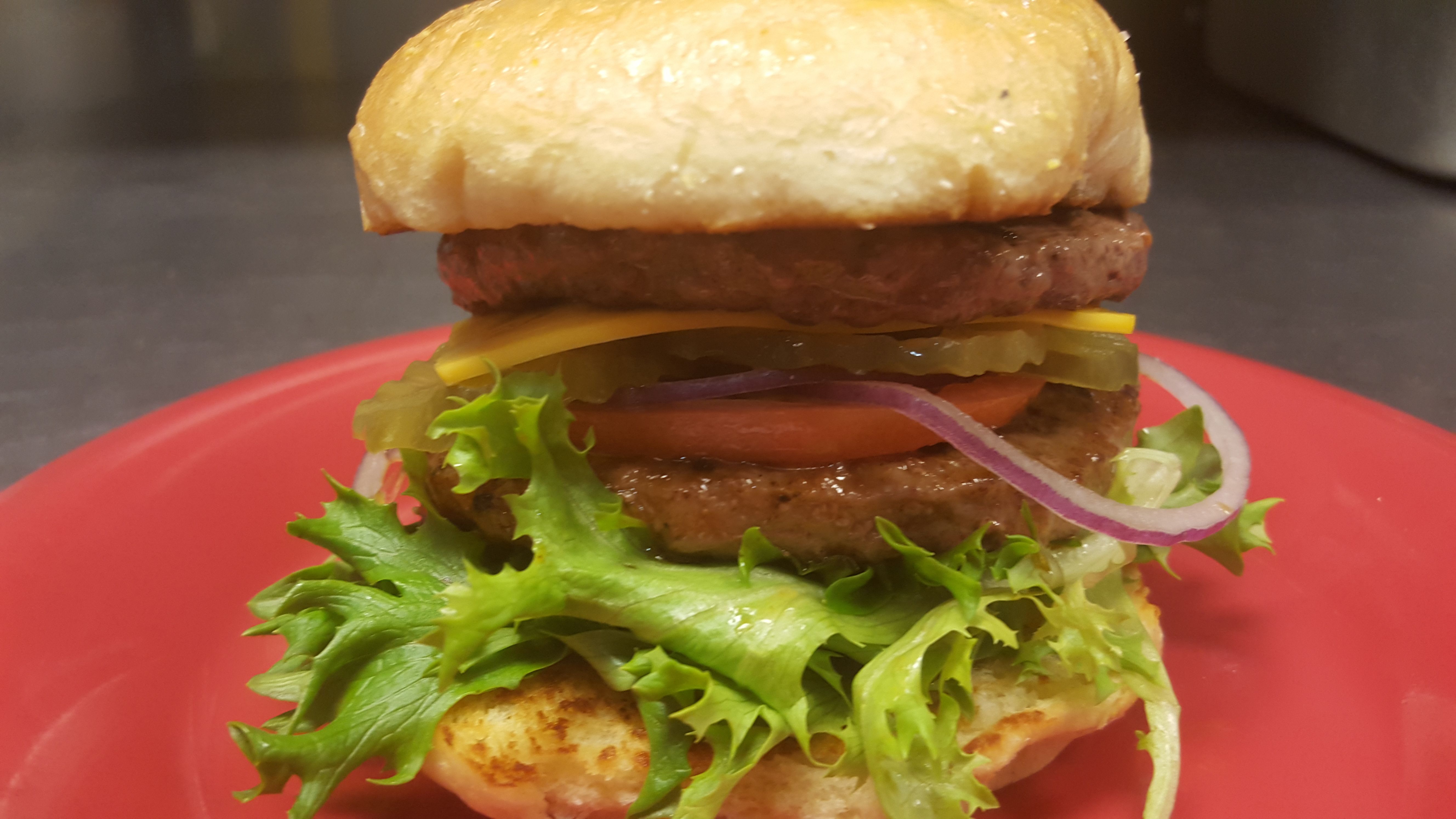 Order All American Burger food online from Cinful Eats store, Cincinnati on bringmethat.com