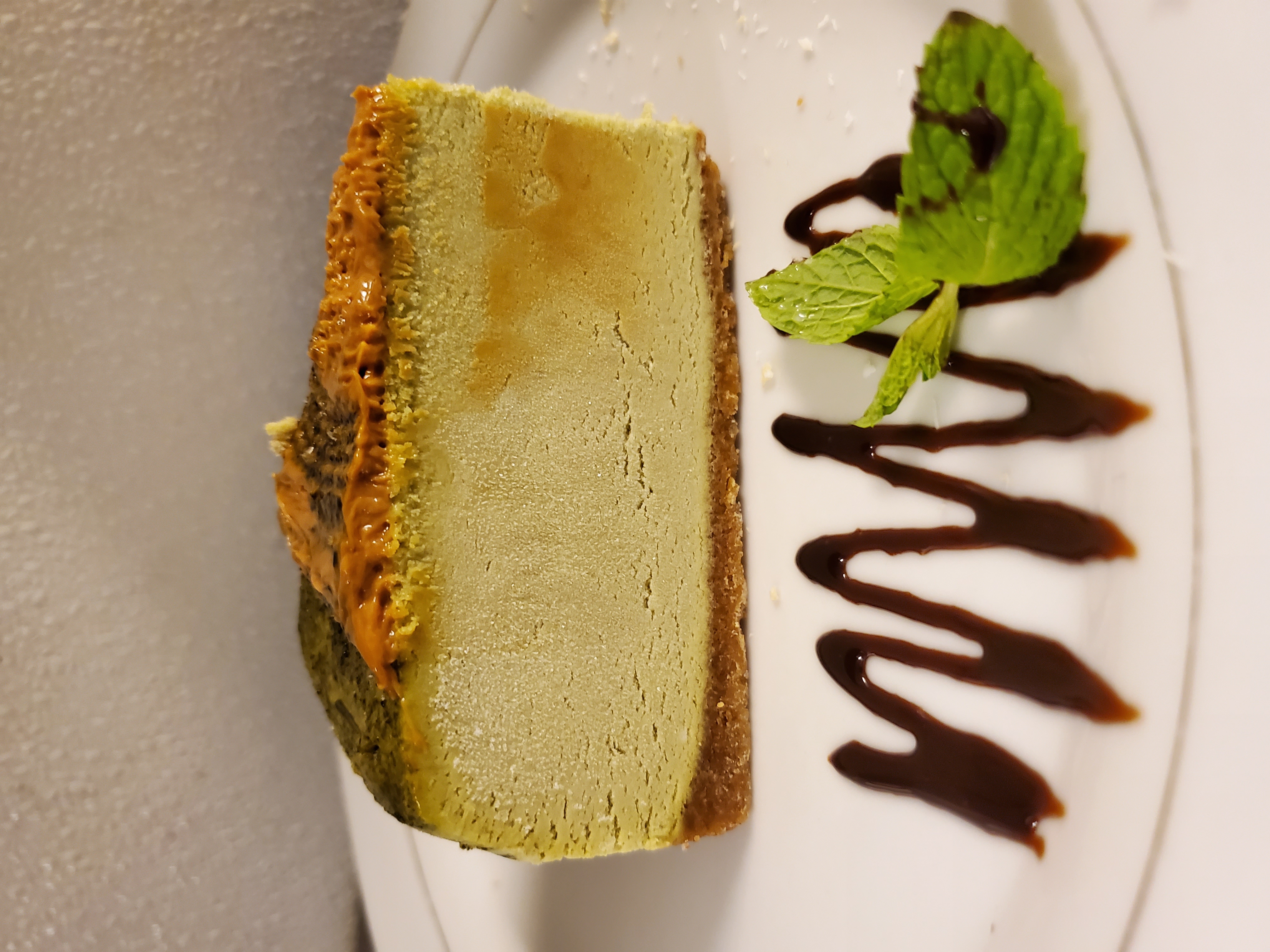 Order D8. Matcha Cheesecake food online from Thailusion store, Los Alamitos on bringmethat.com